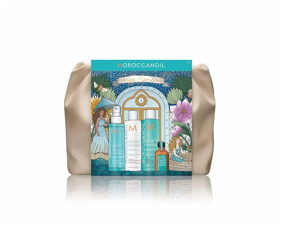 Moroccanoil Frizz Control Quad Pack with Bag