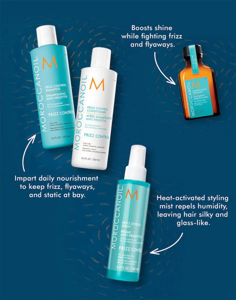 Moroccanoil Frizz Control Quad Pack with Bag