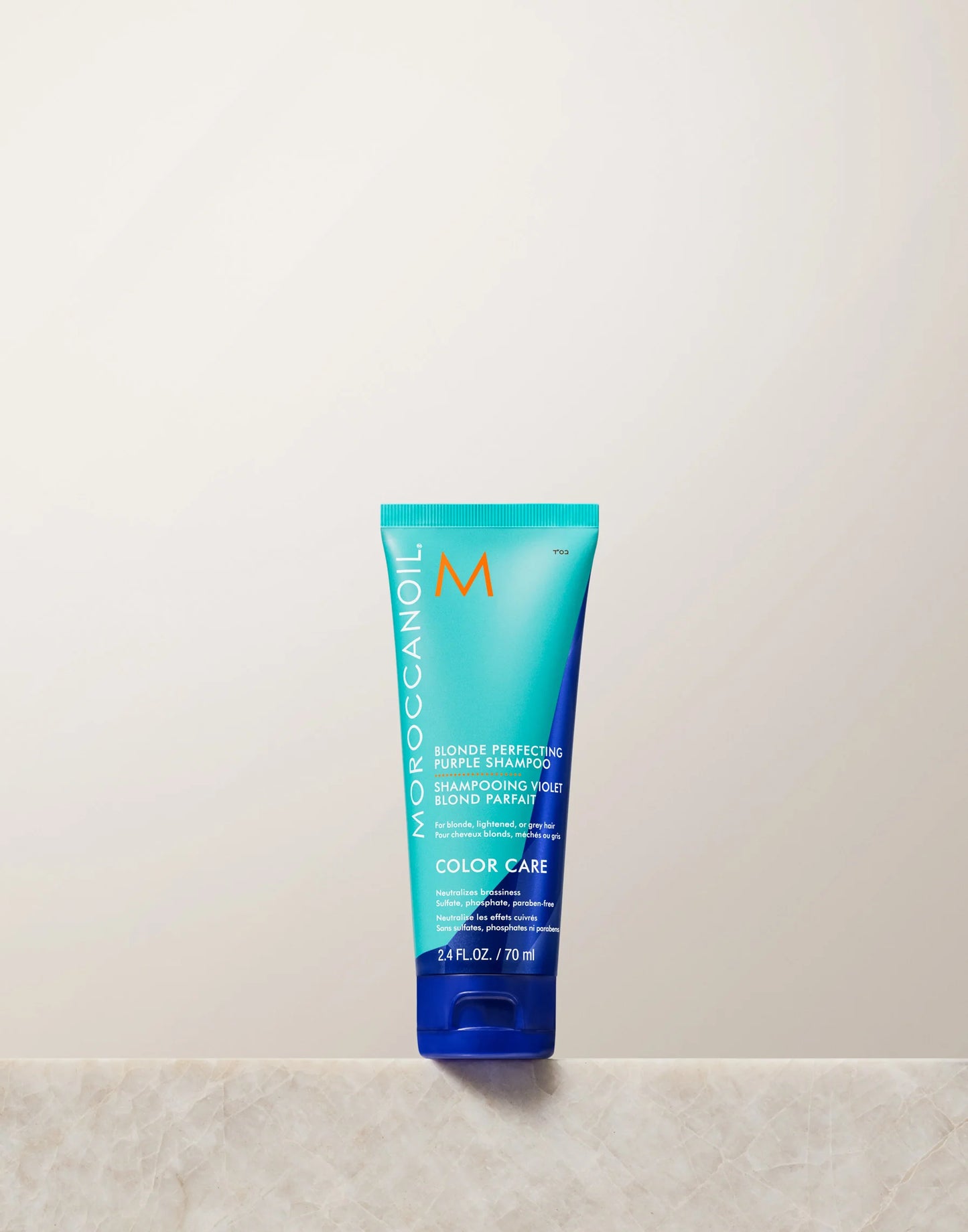 Moroccanoil Blonde Perfecting Purple Shampoo Travel Size 70ml