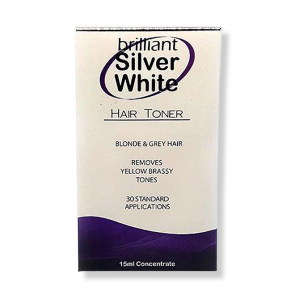 Brilliant Silver White Hair Toner 15ml