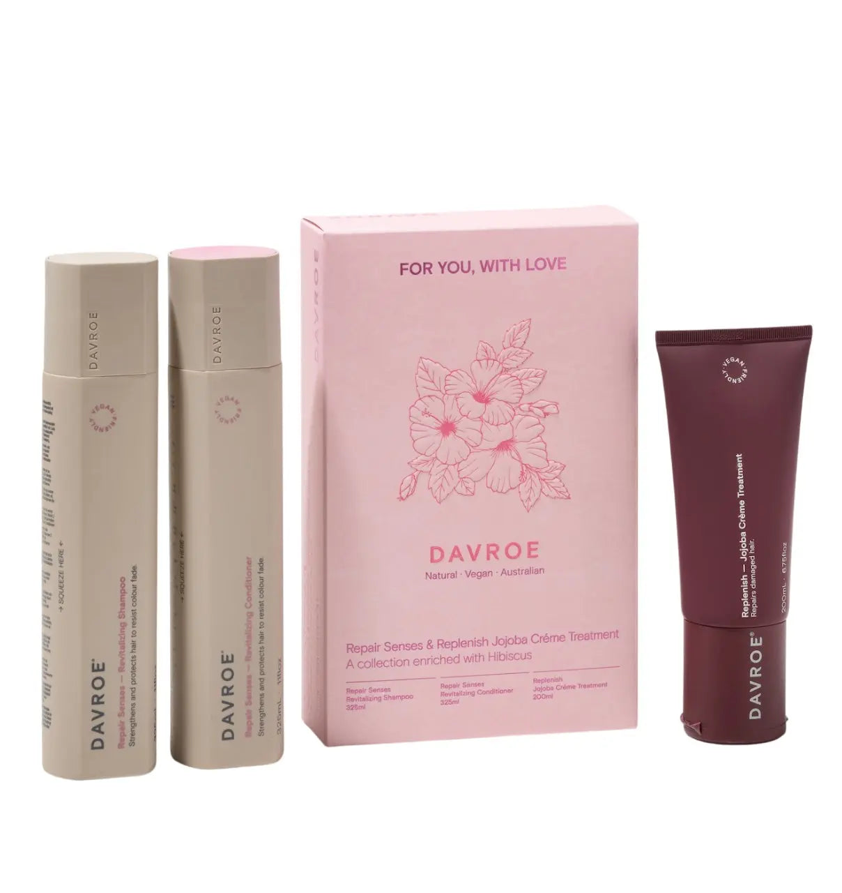 Davroe Repair Senses & Replenish Jojoba Creme Treatment Pack