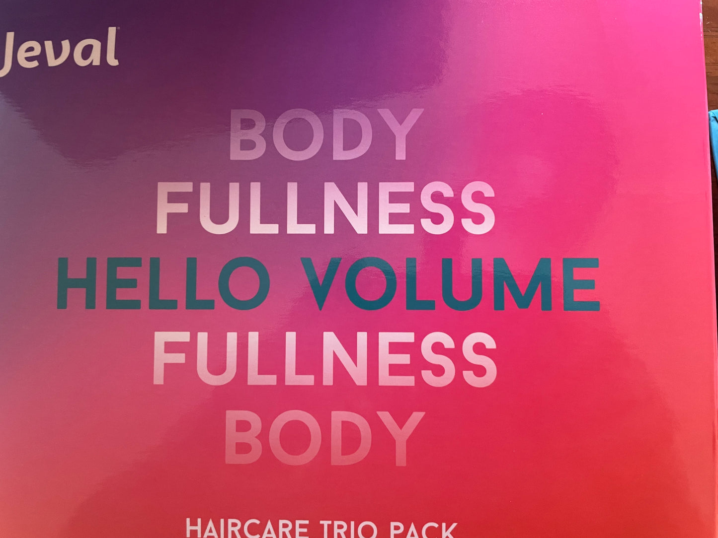 JEVAL Hello Volume adds body, thickening for fine hair , Haircare Trio