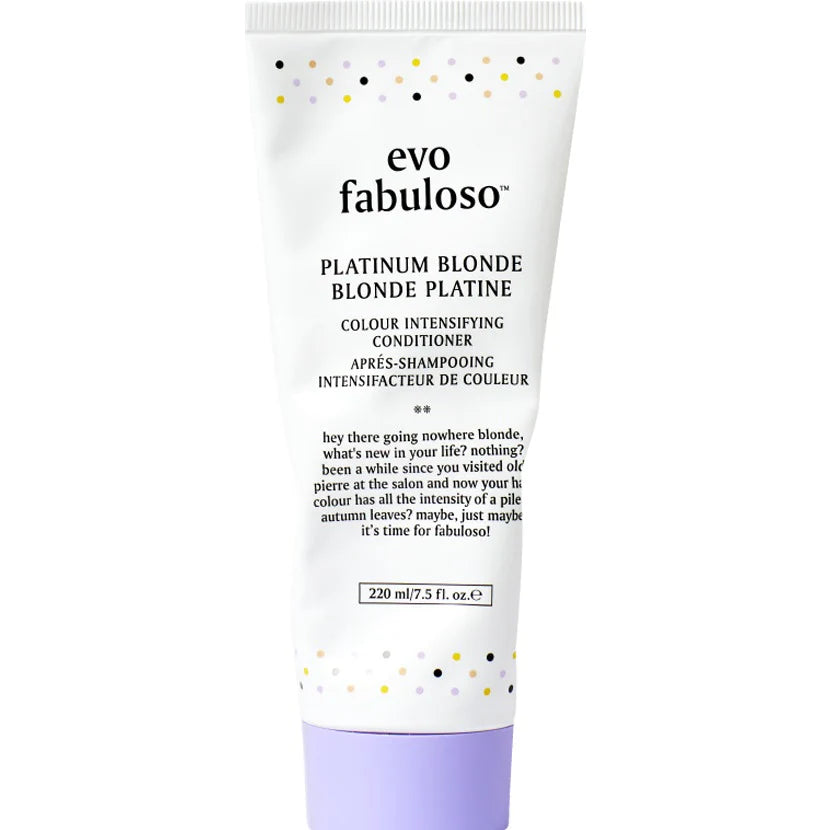 EVO fabuloso platinum blonde colour boosting treatment 220ml