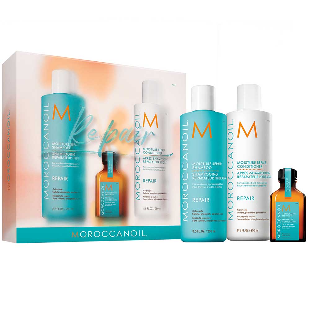 Moroccanoil Moisture Repairing Strengthening Pack For Damaged Hair.