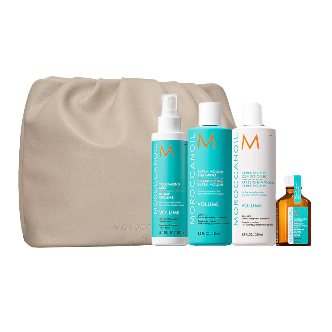 Moroccanoil Volume Quad Pack with Bag