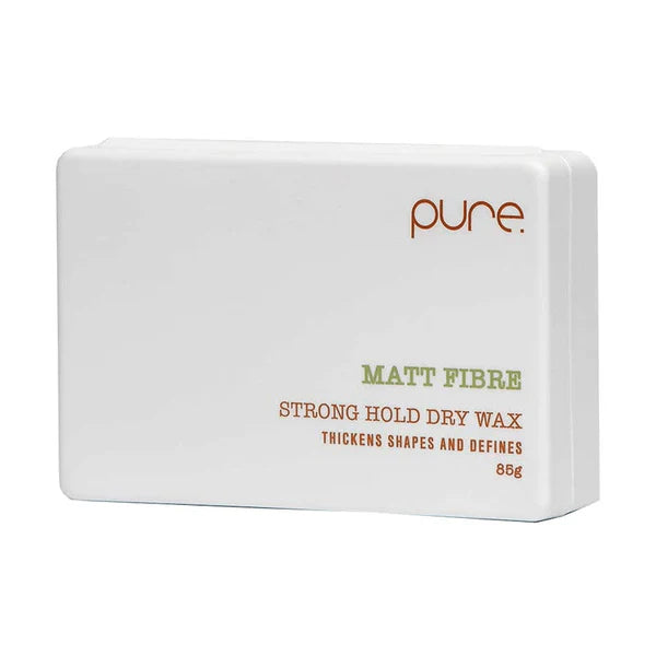 Pure Matt Fibre Strong Hold Hair Wax 85g