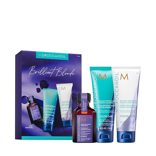 MoroccanOil Brilliant Blonde Trio