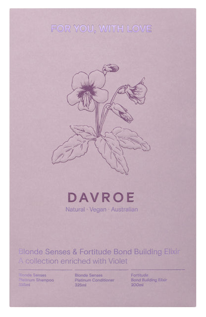 Davroe Blonde Senses & Fortitude Bond Building Elixir Pack