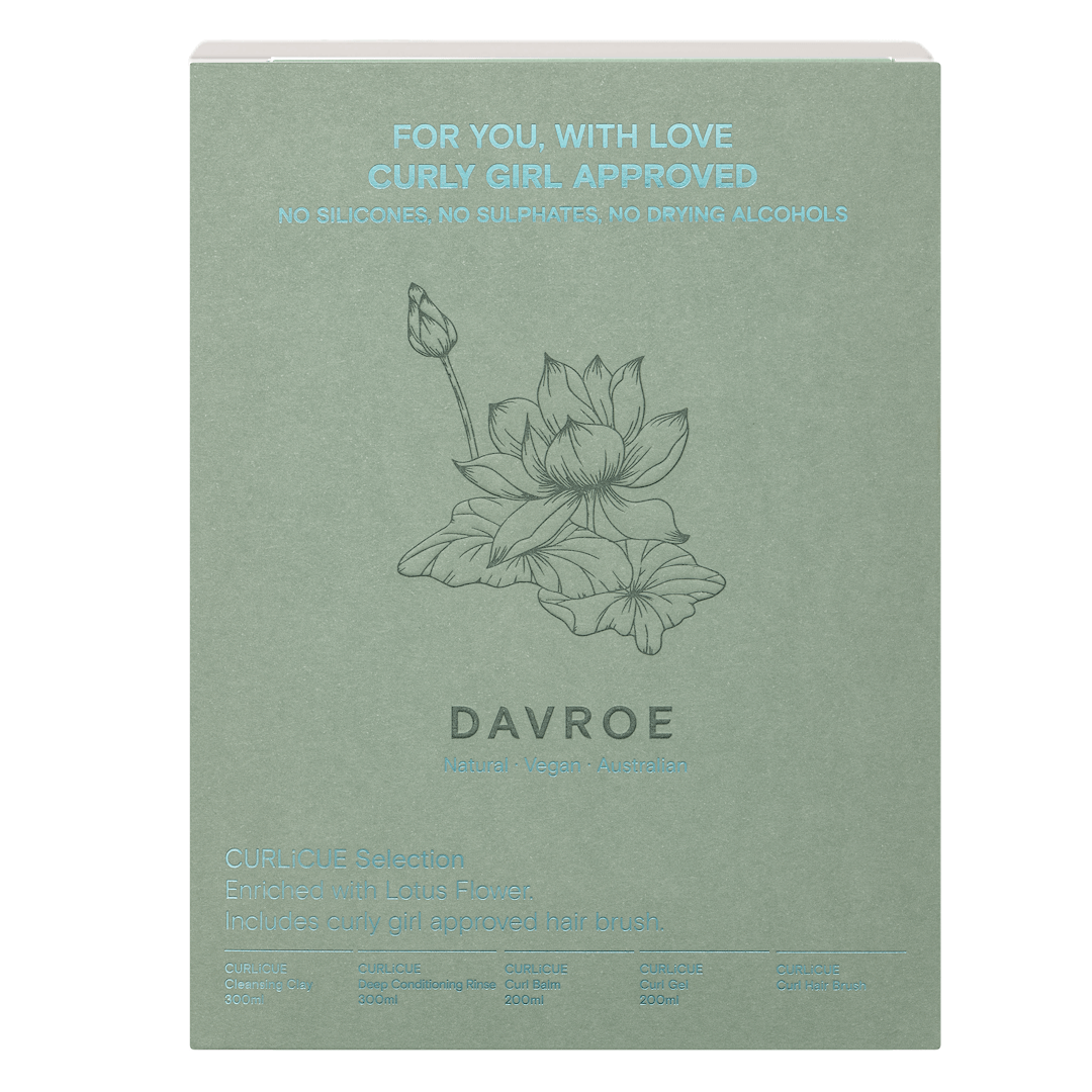Davroe Curlicue Selection Enriched with Lotus Flower pack