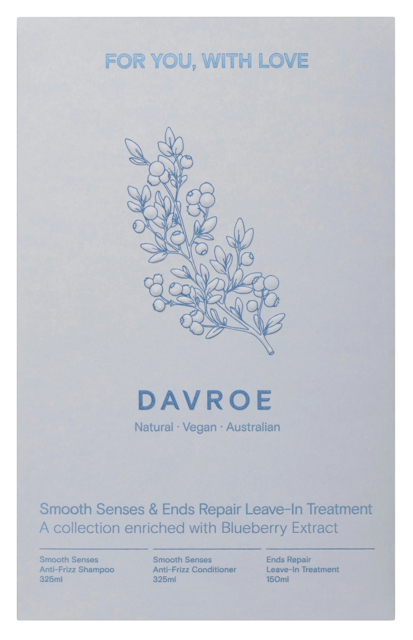 Davroe Smooth Senses & Ends Repair Leave in Treatment Pack