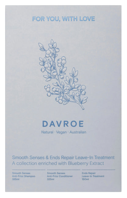 Davroe Smooth Senses & Ends Repair Leave in Treatment Pack