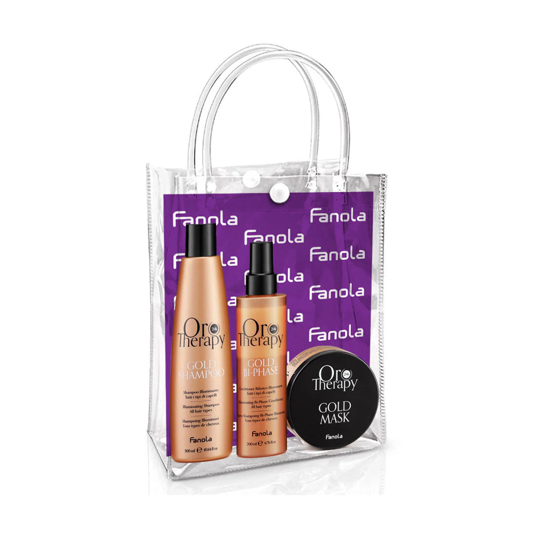 Fanola Orotherapy Gold Illuminating Trio Pack