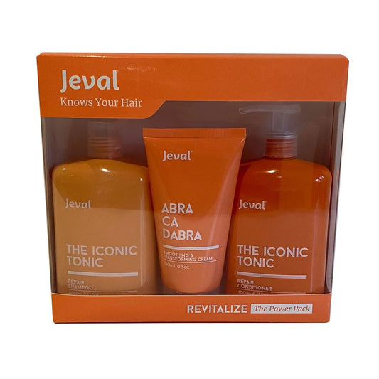 JEVAL Know Your Hair The Iconic Tonic Trio