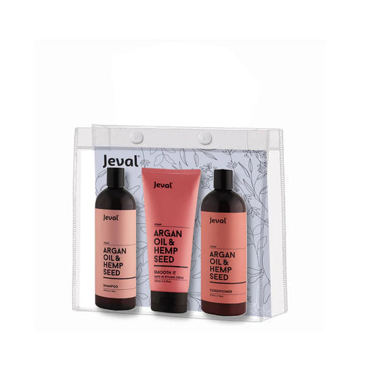 JEVAL Argan Oil & Hemp Trio Pack