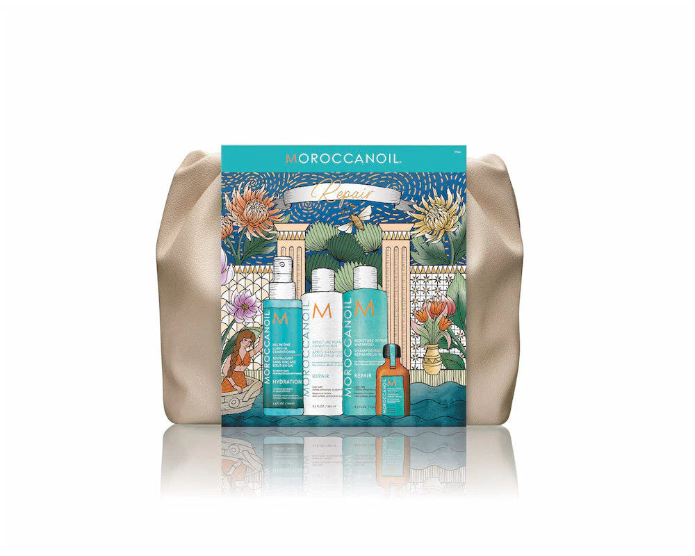 Moroccanoil Repair  quad Pack with Bag