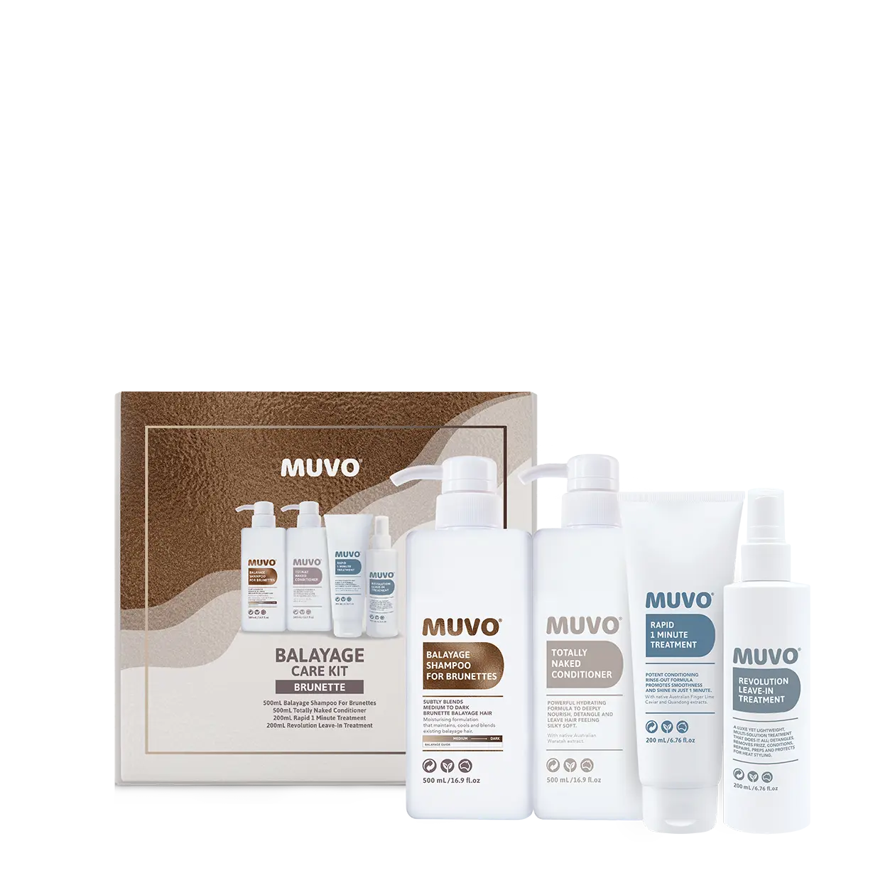 MUVO BALAYAGE CARE KIT BRUNETTES