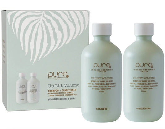 Pure Organic Haircare Up.Lift Volume Shampoo And Conditioner Duo