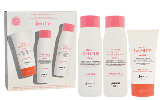 Juuce Radiant Colour Shampoo And Conditioner With 1 Minute Treatment