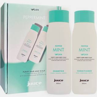 Juuce Pepper Mint Shampoo And Conditioner With 1 Minute Treatment