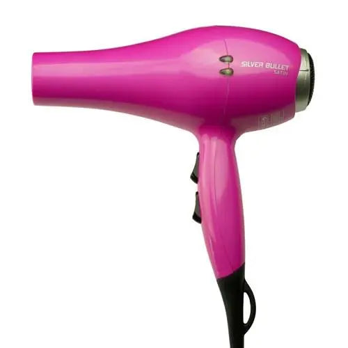 Silver Bullet Pink Satin Professional Hair Dryer