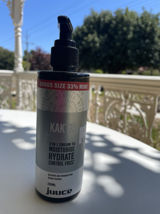 Juuce KAKTIS 2 In 1 Cream To Moisture Hydrate Control Frizz